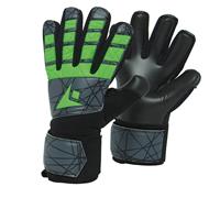 Cayman GK Gloves SORT/GRØNN 4 Keeperhansker- Negativ cut - Wet-Dry