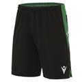 Tempel Match Day Short BLK/GRN 3XL Teknisk kampshorts - Unisex