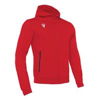 Cello Full Zip Hooded Sweatshirt RED XS Hettejakke i børstet fleece - Unisex