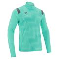 Purus 1/4 Zip Top TRQ/GRY 3XL Teknisk treningsgenser - Unisex