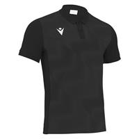 Thavil Polo BLK/WHT 3XS Poloskjorte i elastisk stoff