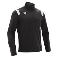 Gange 1/4 Zip Top BLK/WHT 3XS Teknisk treningsgenser - Unisex