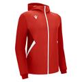 Tiamat Full Zip Hoody RED/WHT XXL Teknisk hettejakke - Unisex