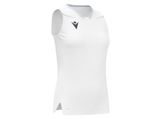 Lily Eco Sleeveless Shirt WHT/SLV M Teknisk kamp og treningsdrakt - Dame 