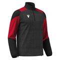 Cuzco Training 1/4 Zip Top BLK/RED 3XS Teknisk treningsgenser - Unisex