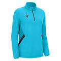 Maira 1/4 Zip Top Woman NSKY/ANT S Teknisk treningsgenser til dame