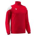 Prometheus Full Zip Top RED/WHT L Teknisk reisejakke - Unisex