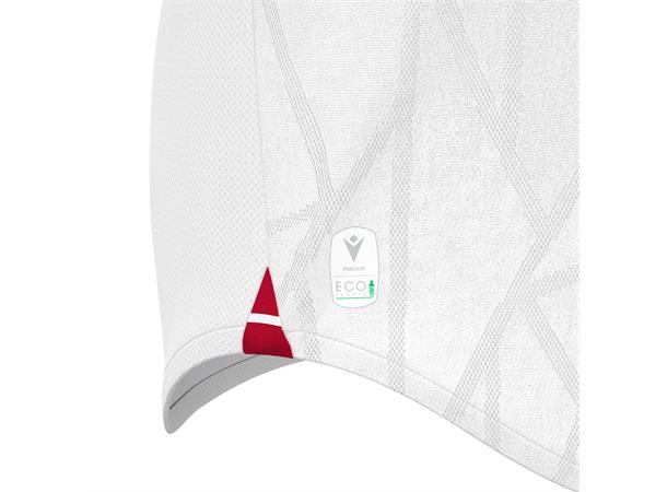 CERBERUS ECO shirt WHT/RED 3XS Teknisk kamp og treningsdrakt - Unisex 